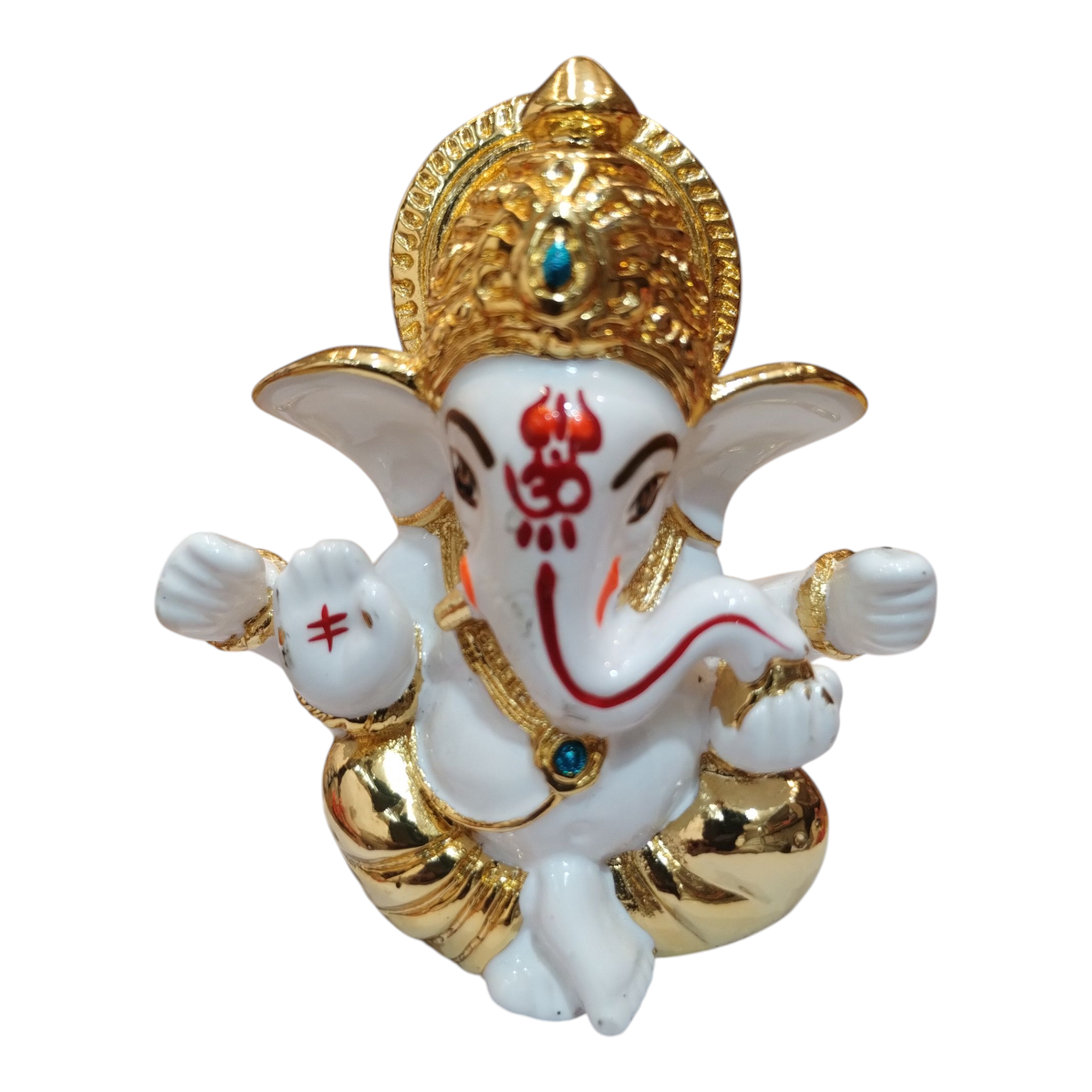 1000095617 Lord Ganesha Idol for Car Dashboard, Home & Office Decor - Image 1