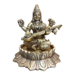 Brass Goddess Saraswati Statue